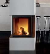 MCZ Plasma T50 Wood caminetto a legna trifacciale monoblocco 5019014