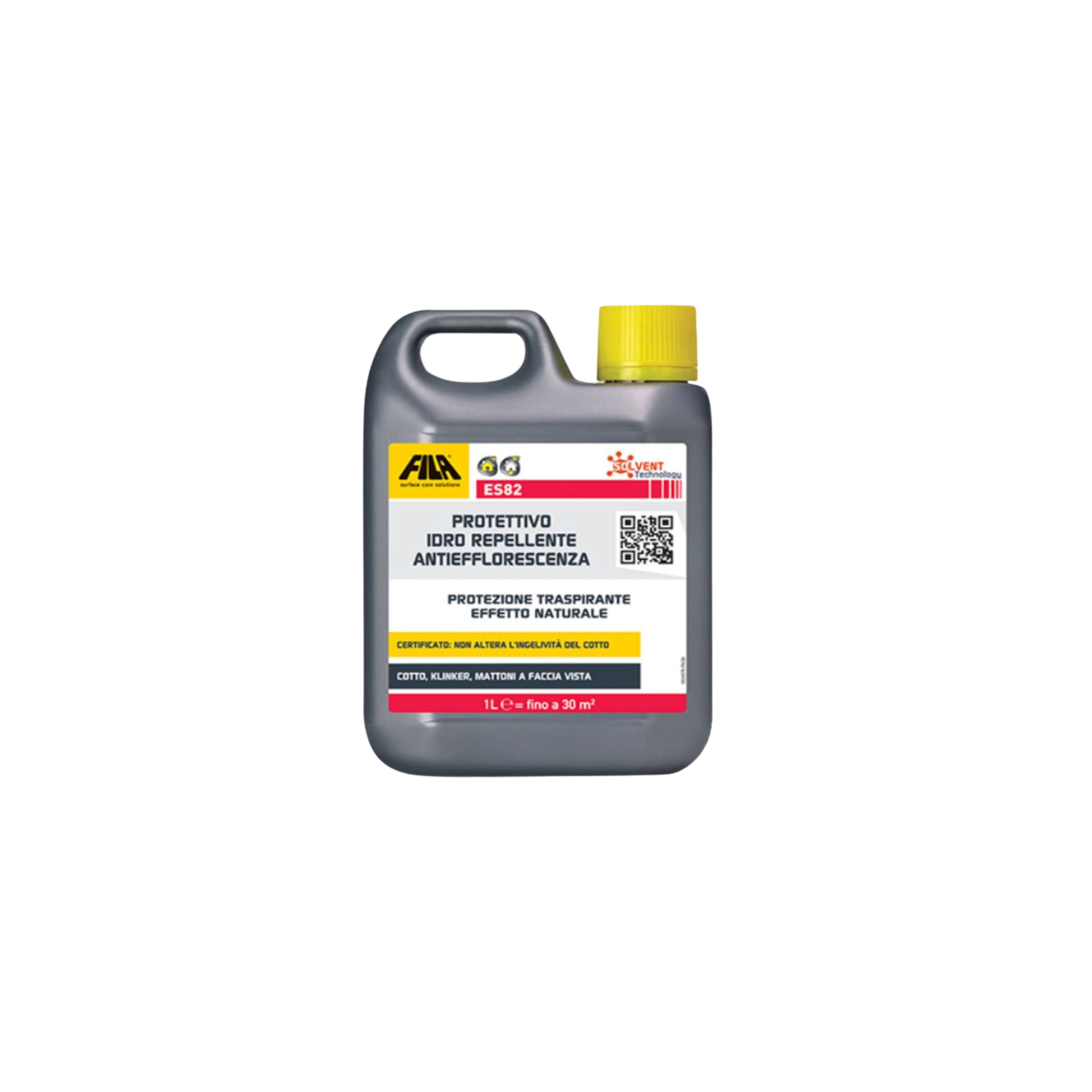 Fila ES82 protettivo idrorepellente antiefflorescenza base solvente 1L Fila ES82 protettivo idrorepellente antiefflorescenza base solvente 1L