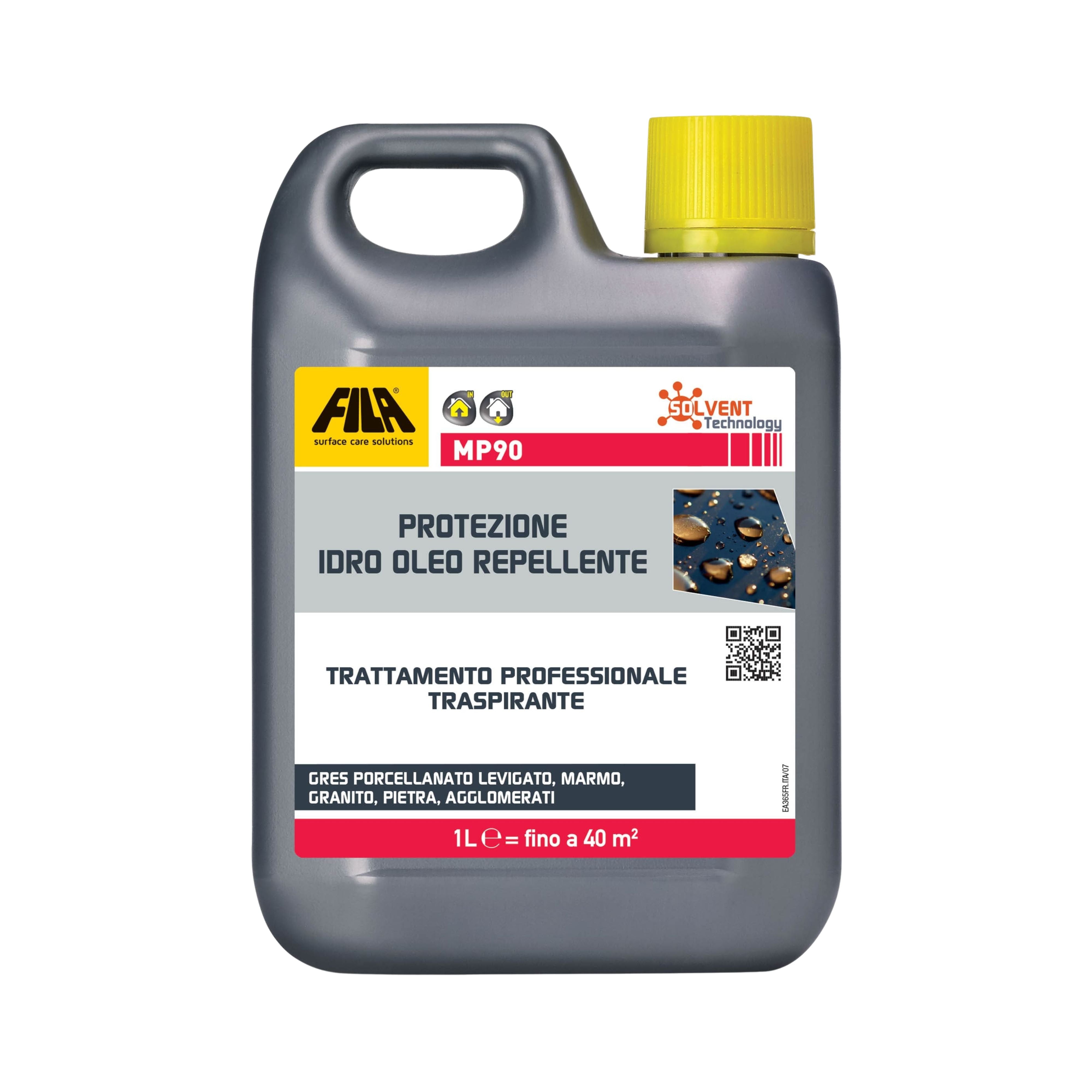 Fila MP90 protettivo antimacchia per superfici lucide base solvente 1L Fila MP90 protettivo antimacchia per superfici lucide base solvente 1L