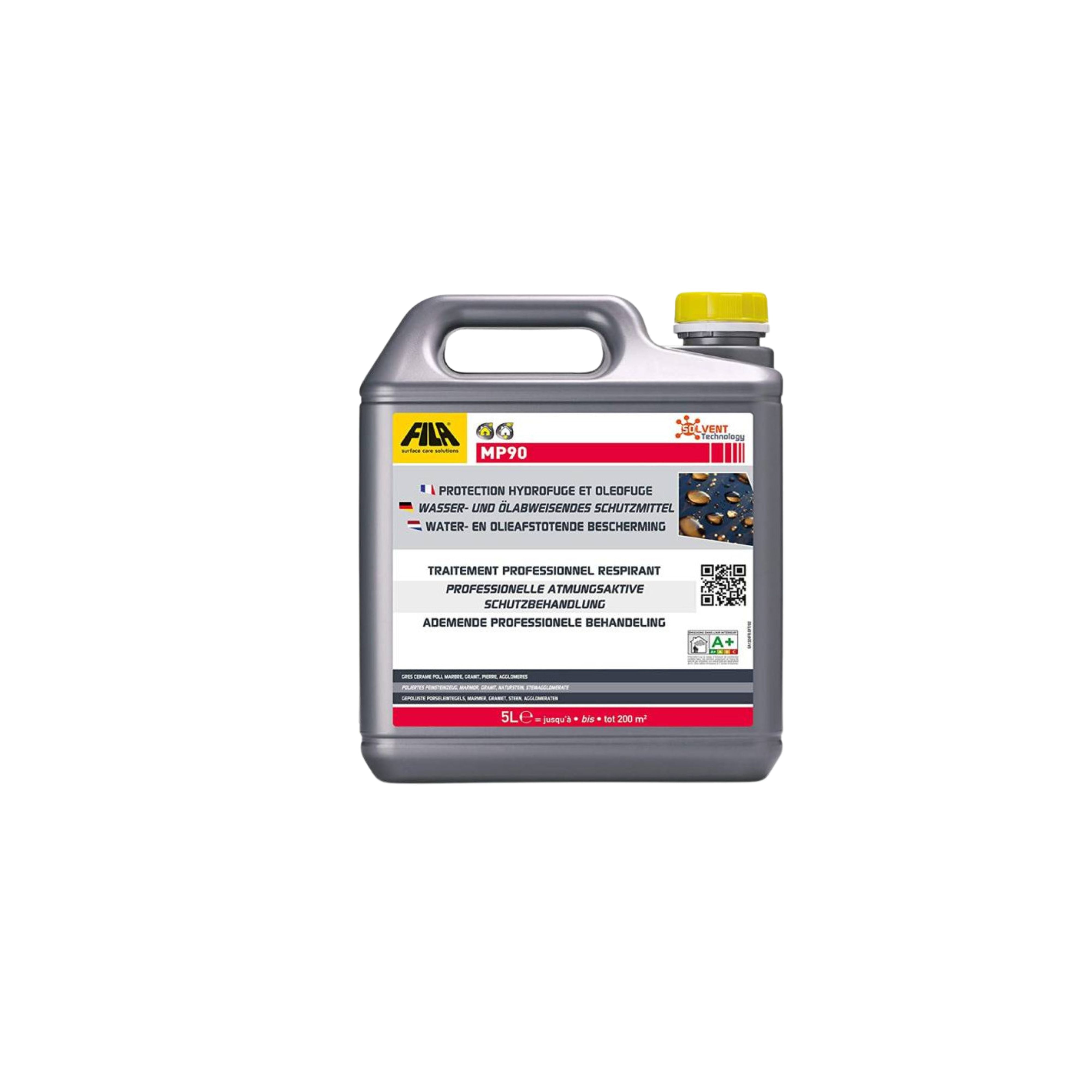 Fila MP90 protettivo antimacchia per superfici lucide base solvente 5L Fila MP90 protettivo antimacchia per superfici lucide base solvente 5L