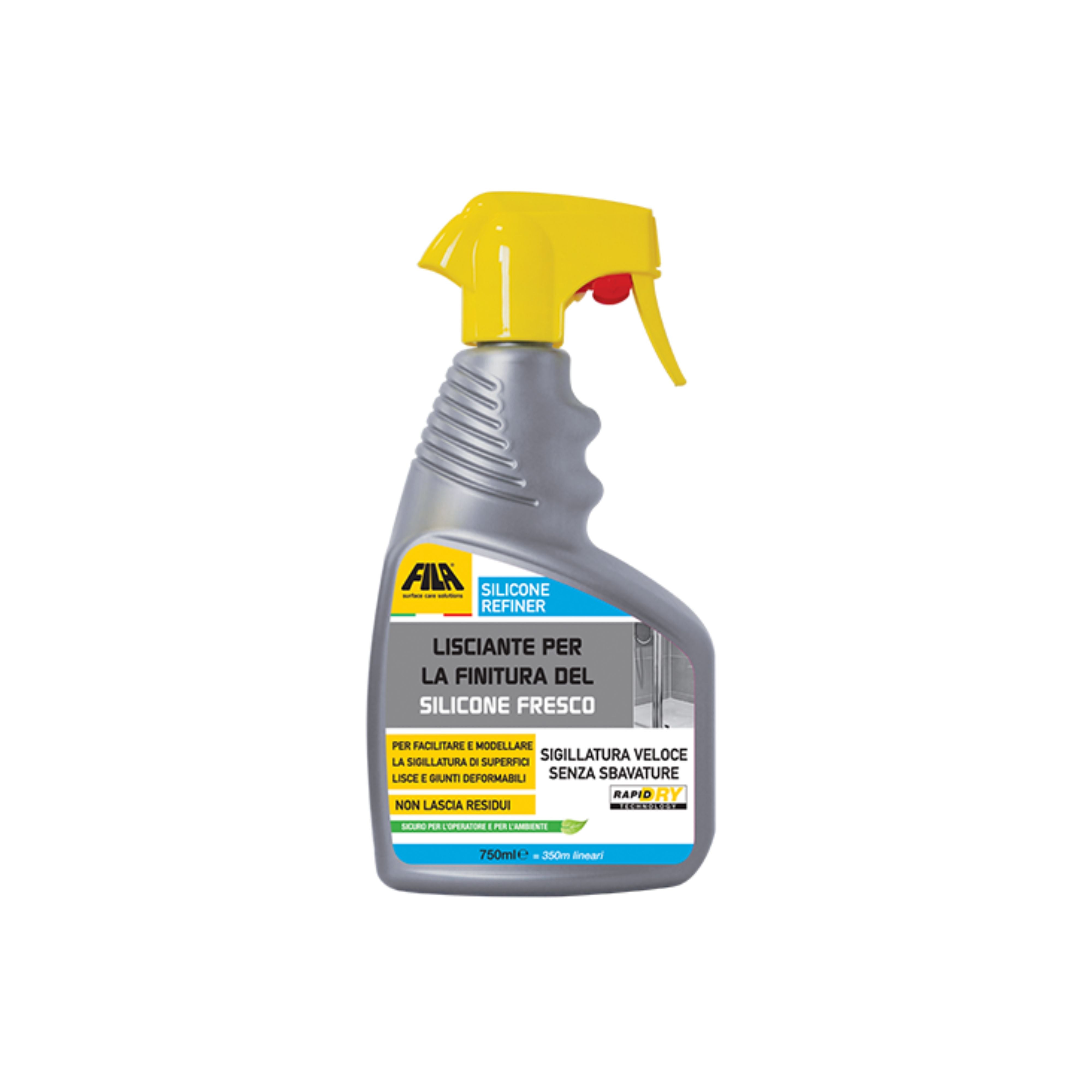 Fila SILICONE REFINER 750ml lisciante per la finitura del silicone fresco Fila SILICONE REFINER 750ml lisciante per la finitura del silicone fresco