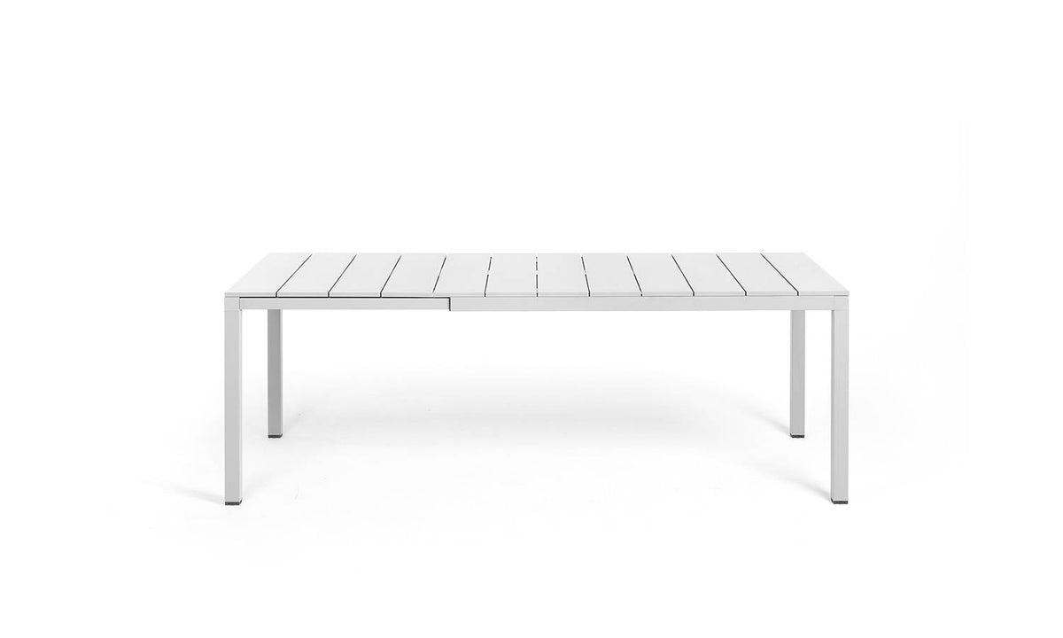 Nardi Table Rio ALU 140 Extensible en différentes couleurs Made in Italy