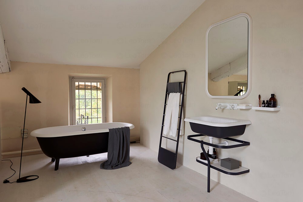 Agape Ottocento lavabo sospeso senza foro ACER07660R Agape Ottocento lavabo sospeso senza foro ACER07660R