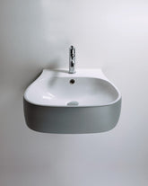 Agape Pear lavabo sospeso tre fori ACER08953R