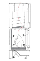 MCZ Plasma 115 Wood monoblock wood-burning fireplace 5017001 MCZ Plasma 115 Wood monoblock wood-burning fireplace 5017001