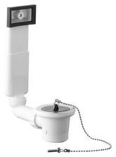 Omp Tea piletta universale in PP per lavello con foro ø60 234.640.6