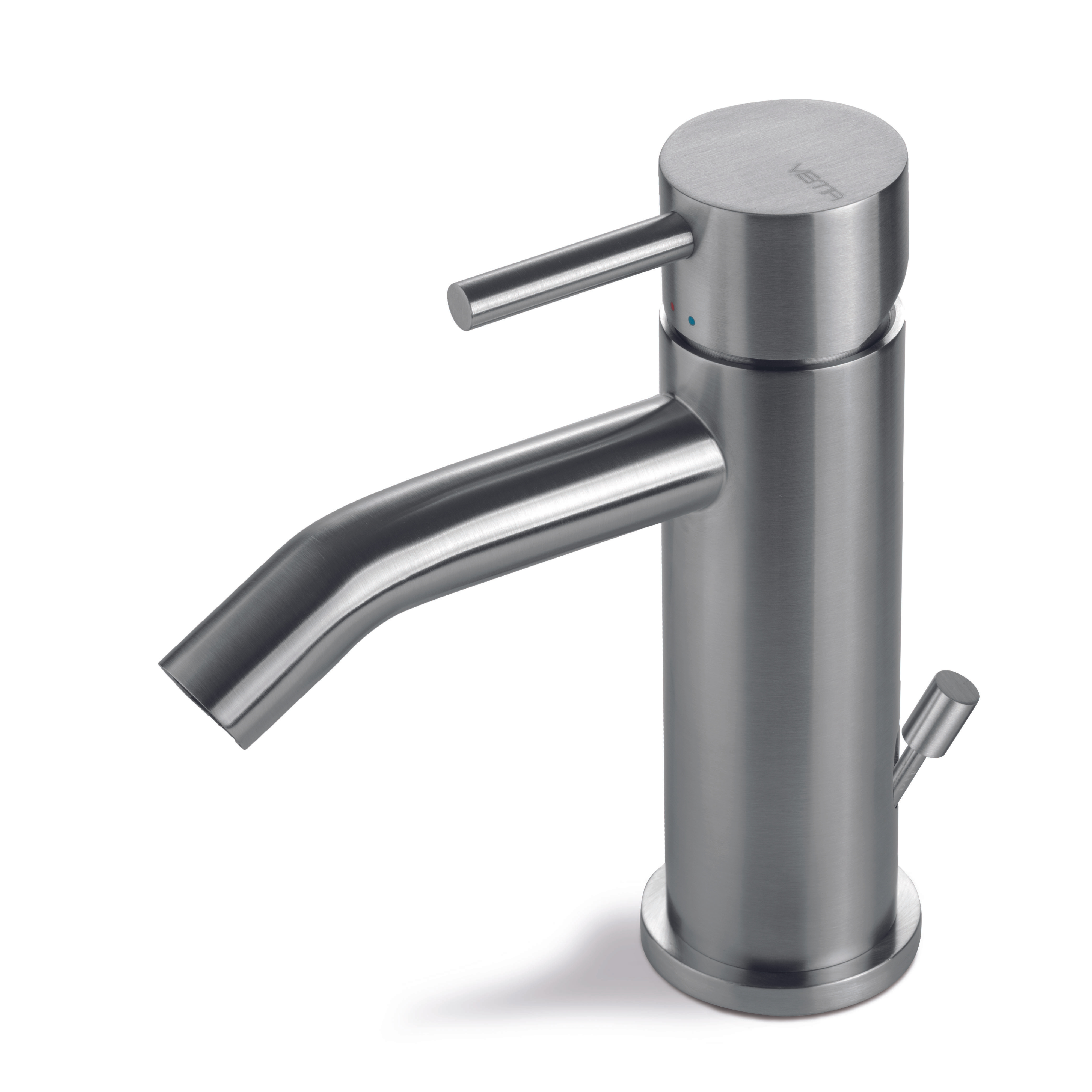 Vema Tiber Steel rubinetto bidet con piletta V17070 Vema Tiber Steel rubinetto bidet con piletta V17070