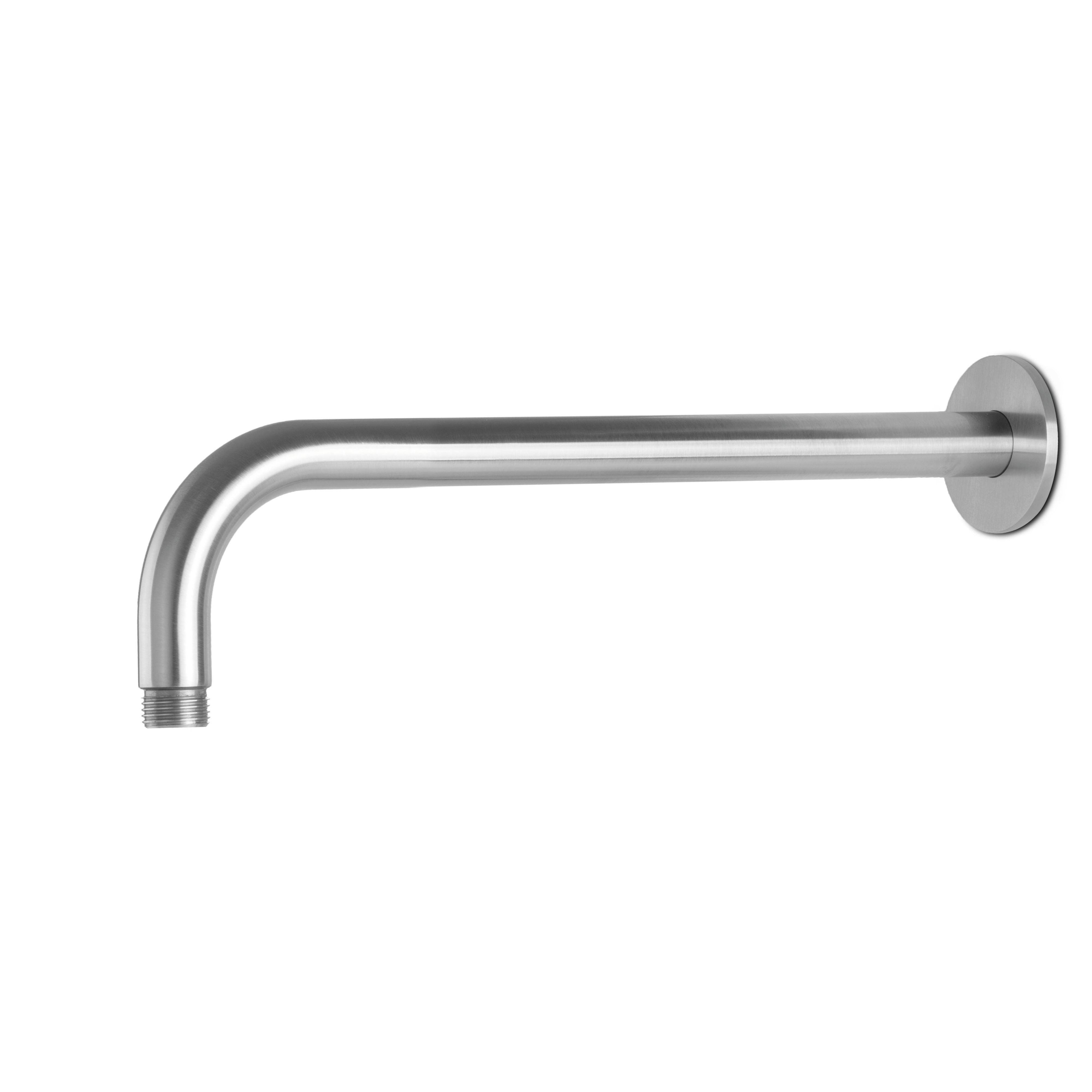 Vema Wellness Steel braccio doccia a parete tondo 30cm V08252 Vema Wellness Steel braccio doccia a parete tondo 30cm V08252