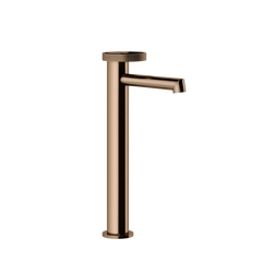 Gessi ANELLO - Medium basin mixer without waste, with flexible connection hoses - 63304