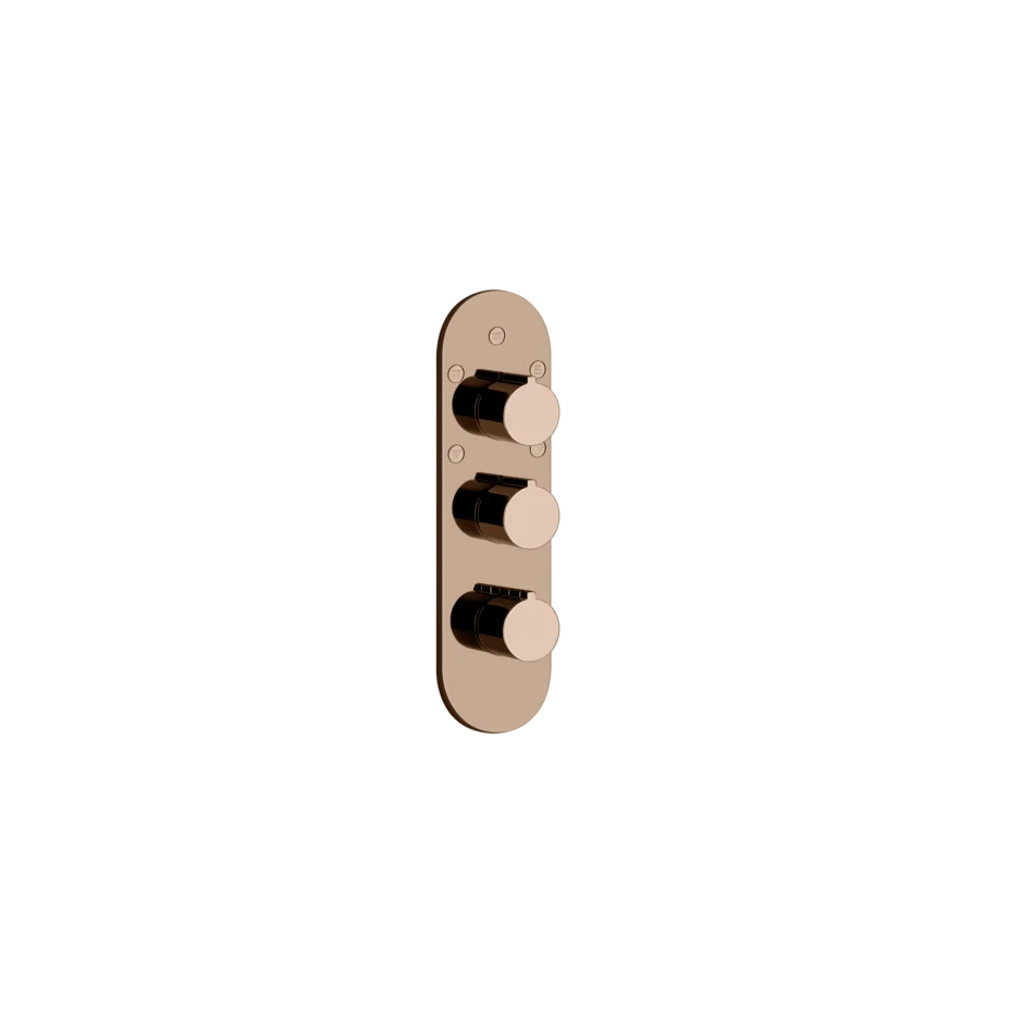 Gessi Ventaglio miscelatore doccia termostatico alta portata 5 uscite con selezione singola 43072 + 43111