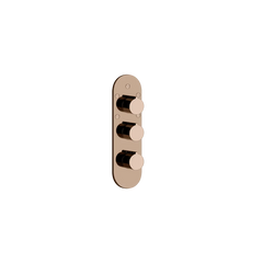 Gessi Ventaglio miscelatore doccia termostatico alta portata 5 uscite con selezione singola 43072 + 43111