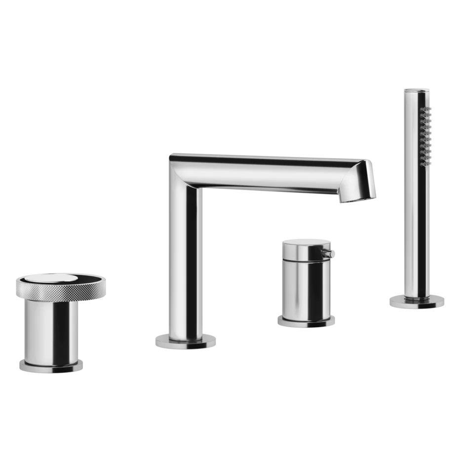 Gessi ANELLO-Mélangeur bain 4 trous avec inverseur- 63337