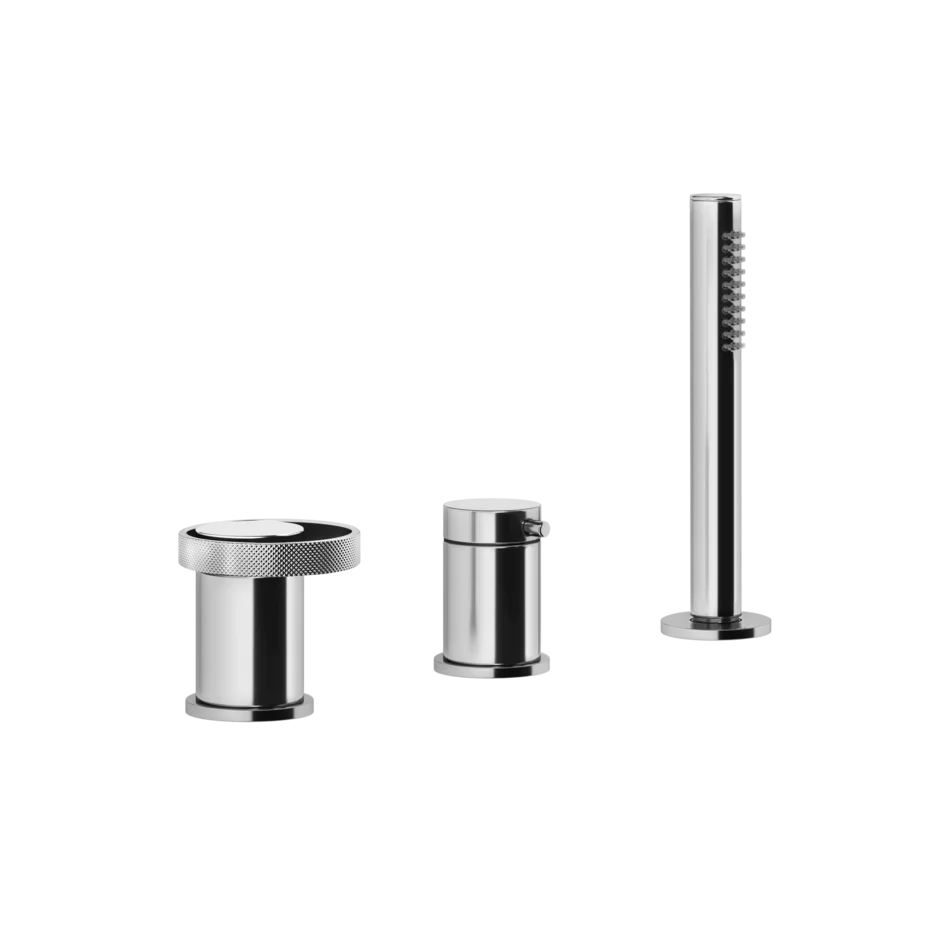 Gessi ANELLO- Mitigeur bain 3 trous avec inverseur- 63347