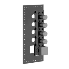 Gessi-Parte incasso Miscelatore termostatico alta portata 4 uscite indipendenti- 43107