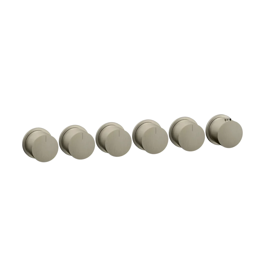Gessi mitigeur thermostatique de douche à haut débit 5 sorties 63440 + 09263