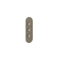 Gessi Ventaglio miscelatore doccia termostatico alta portata 5 uscite con selezione singola 43072 + 43111