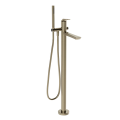 Gessi VENTAGLIO-Parte esterna miscelatore piantana vasca con deviatore automatico e doccetta anticalcare. - 72028
