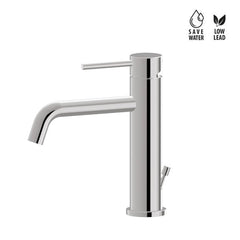 Newform XT-Miscelatore monocomando per lavabo con scarico da 1”1/4. Flessibili di alimentazione F 3/8”. Bocca prolungata. -4201