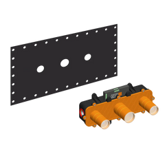 Ceadesign CROSS - Kit de fixation avec réglage en profondeur - FIX01