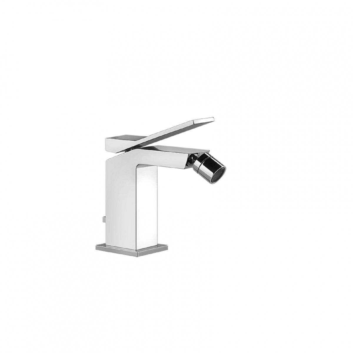 Gessi RETTANGOLO K miscelatore bidet con flessibili di collegamento, finitura cromo 53007#031