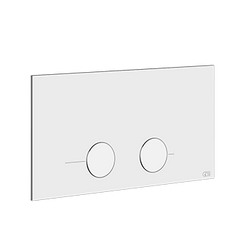 Gessi ORIGINI-Placca di finitura per VIEGA - 54613