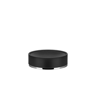 Gessi ORIGINI-Porta sapone nero in resina antibatterica -58526