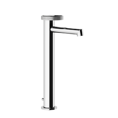Gessi ANELLO -Miscelatore lavabo medio con scarico e flessibili di collegamento - 63303