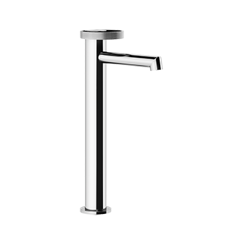 Gessi ANELLO - Medium basin mixer without waste, with flexible connection hoses - 63304