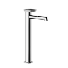 Gessi ANELLO - Medium basin mixer without waste, with flexible connection hoses - 63304