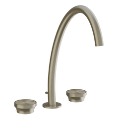 Gessi ORIGINI-Mélangeur lavabo haut 3 trous avec vidage et flexibles de raccordement - 66015