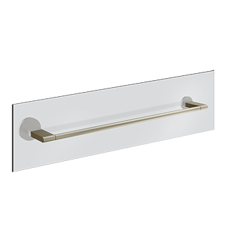 Gessi ORIGINI-Porta salviette per vetro 60 cm in ottone - 66515