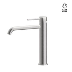 Newform X-STEEL 316- Miscelatore monocomando versione media per lavabo da appoggio, senza scarico. - 69614X