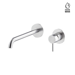 Newform X-STEEL 316- Gruppo miscelatore monocomando a parete per lavabo, senza scarico - 69628EX