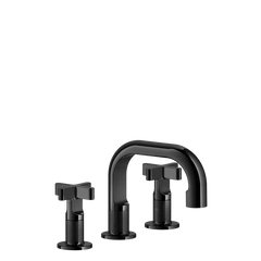 GESSI INCISO+ -Gruppo Lavabo 3 fori con scarico con flessibili di collegamento-58111
