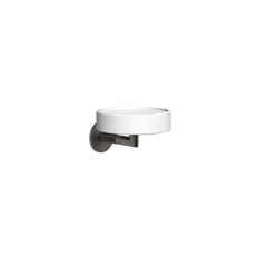 Gessi ANELLO - Black soap dish in sintered stone - 63702 