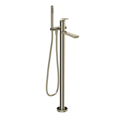 Gessi VENTAGLIO-Parte esterna miscelatore piantana vasca con deviatore automatico e doccetta anticalcare. - 72028