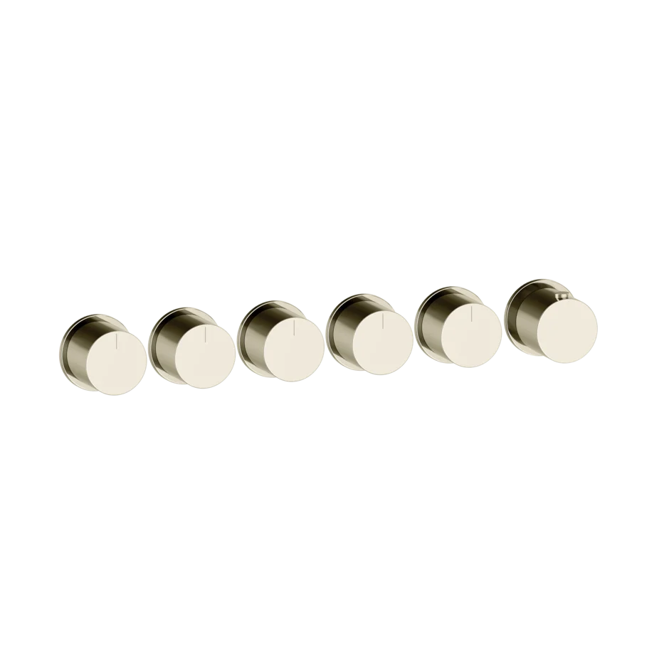 Gessi mitigeur thermostatique de douche à haut débit 5 sorties 63440 + 09263