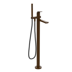 Gessi VENTAGLIO-Parte esterna miscelatore piantana vasca con deviatore automatico e doccetta anticalcare. - 72028