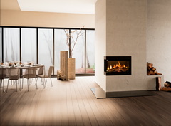 Electric fireplace Alisa 160 Maisonfire standard version with ceramic wood