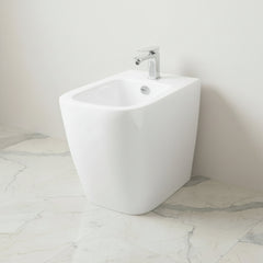 Artceram A16 bidet a terra ASB002-01 Bianco lucido