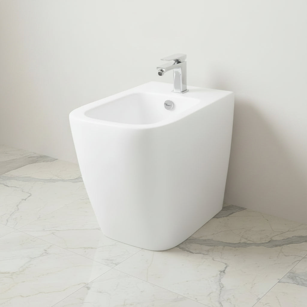 Artceram A16 bidet a terra ASB002-05 Bianco opaco