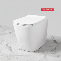 Artceram A16 wc a terra senza brida ASV004-0500 Bianco Opaco
