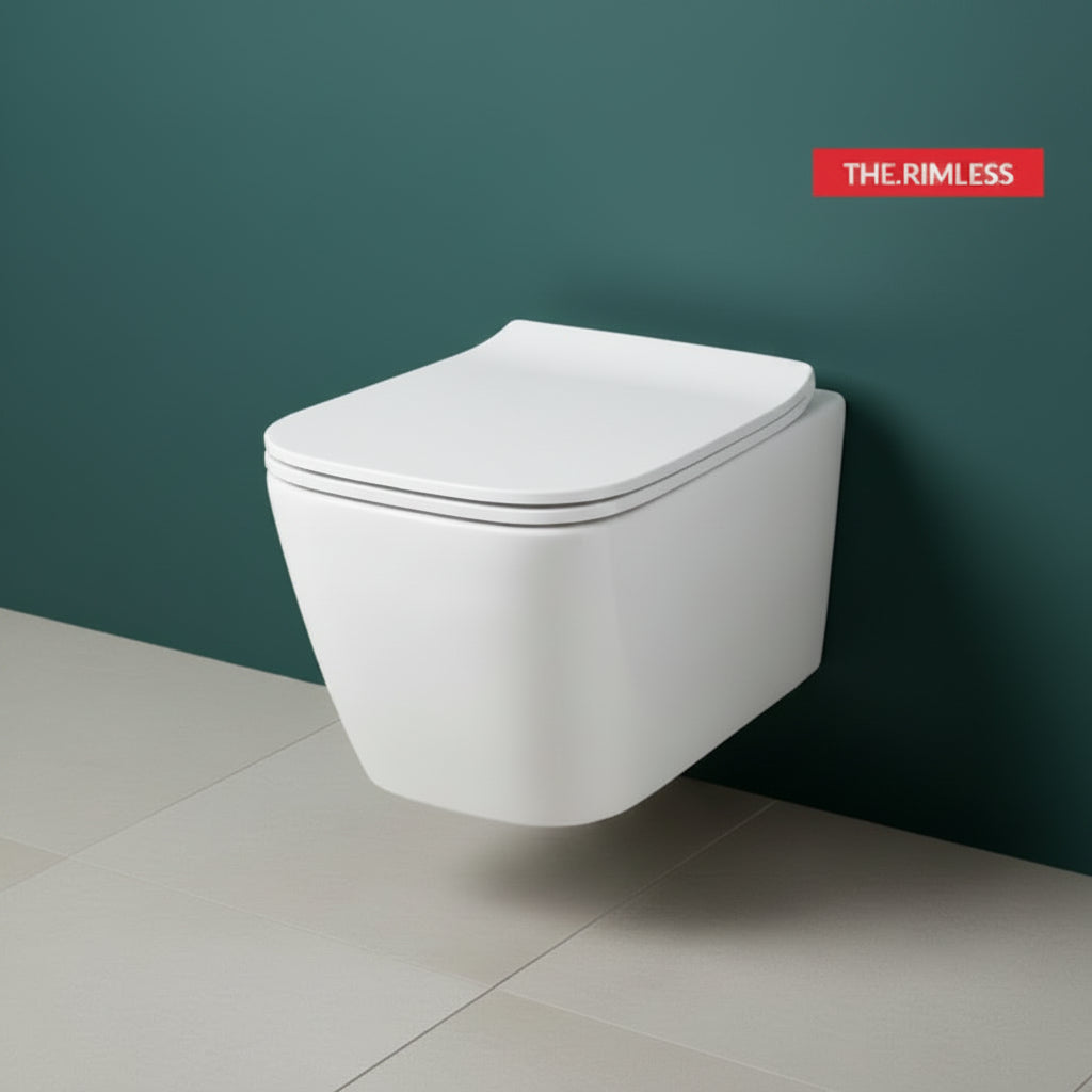 Artceram A16 Mini wc sospeso senza brida ASV005-01 Bianco lucido