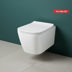 Artceram A16 Mini wc sospeso senza brida ASV005-01 Bianco lucido