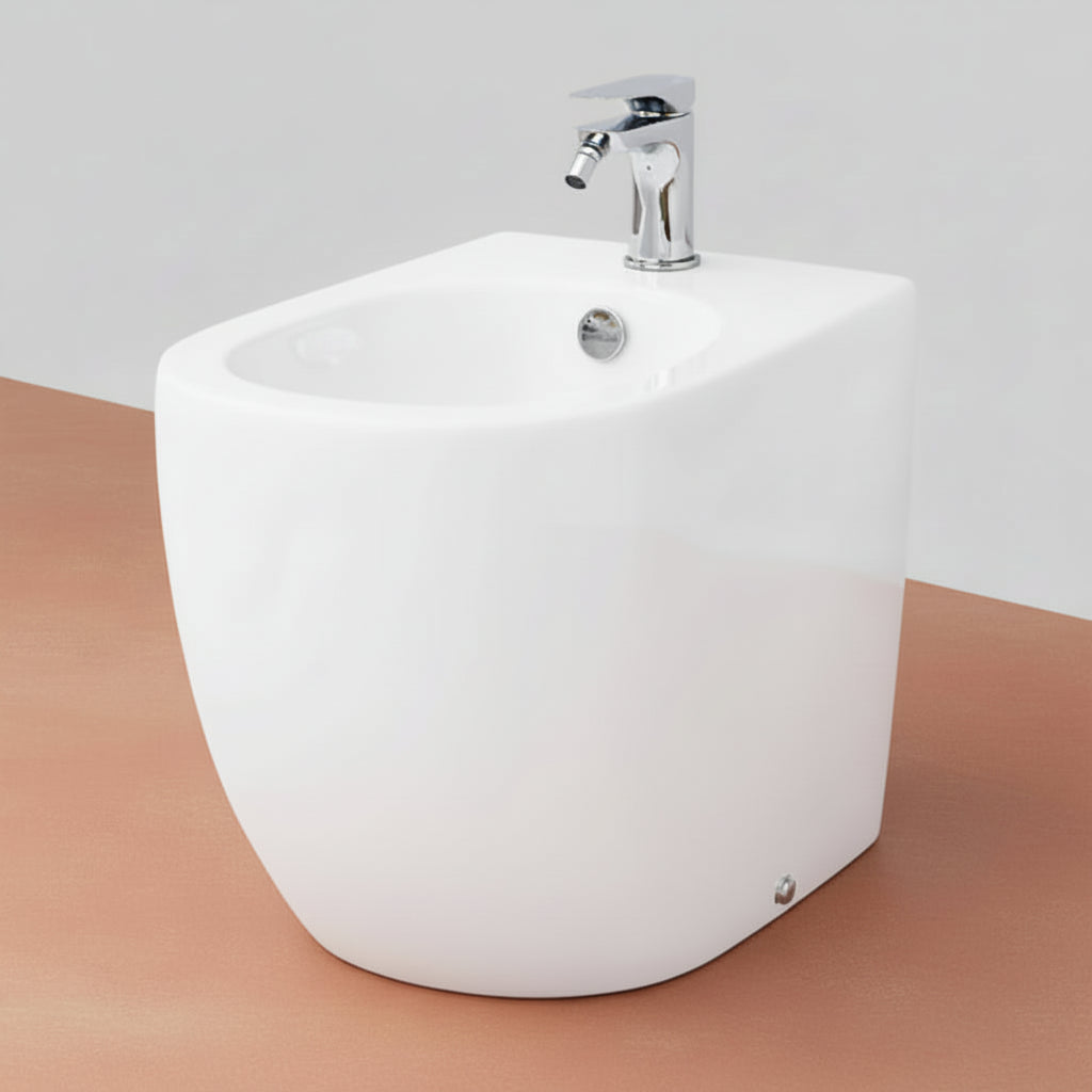 Artceram File 2.0 bidet a terra FLB002-01 - Bianco lucido