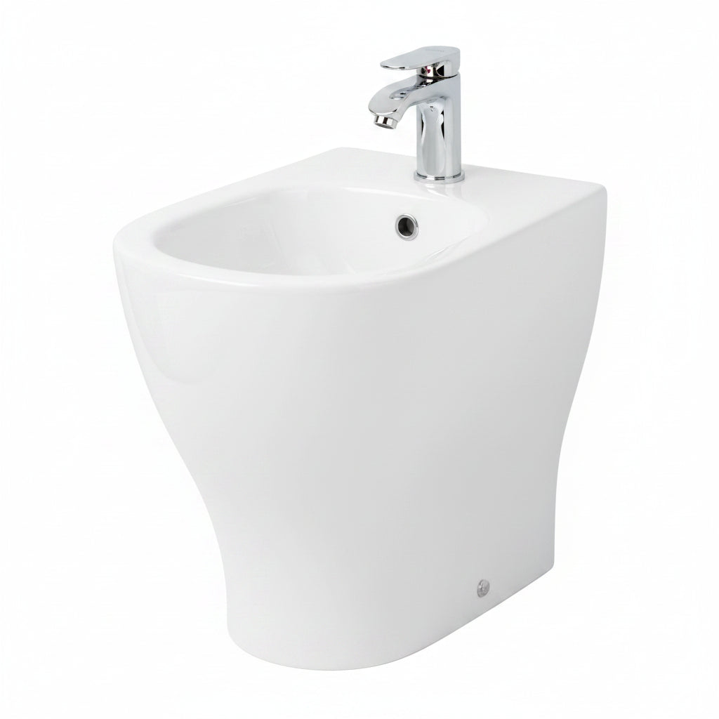 Artceram Ten 4.0 bidet a terra filomuro TEB005-01 - bianco lucido
