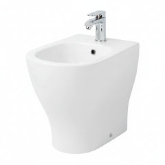 Artceram Ten 4.0 bidet a terra filomuro TEB005-01 - bianco lucido