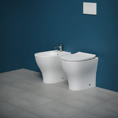 Artceram Ten 4.0 wc a terra senza brida TEV008-01 Bianco lucido