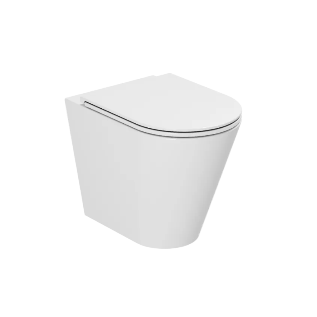 Azzurra Forma wc a terra senza brida FMVCTPE00000BI - bianco lucido