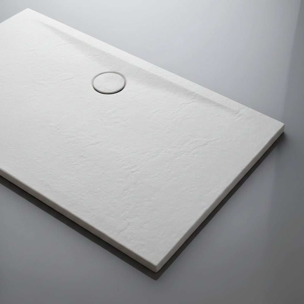 Azzurra Pietraceramica piatto doccia 120x80cm PEPD12008040GE - Gesso